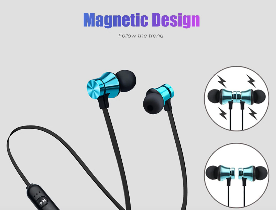 Wireless Headphone Bluetooth   Magnetic