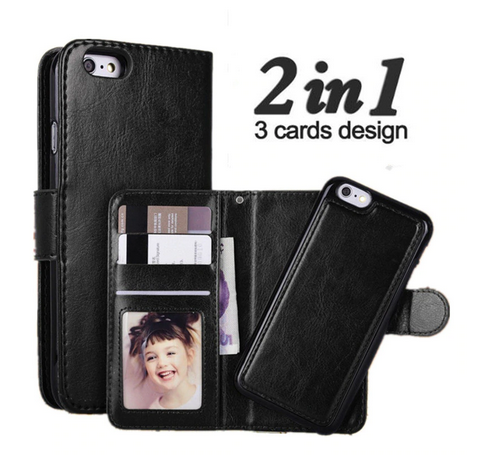 iPhone 7/8 Plus Magnetic  Wallet Case